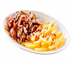 Menú Plato de Carne Khan Doner Kebab en Almendralejo